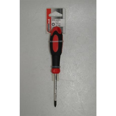 Chromatech tournevis pozidrive n°  0X75 manche bi-matière