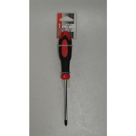 Chromatech tournevis pozidrive n°2 2x6x100 manche bi matière