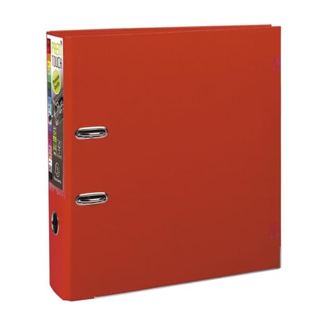 Exacompta classeur à levier xl dos de 80 rouge  prem'touch