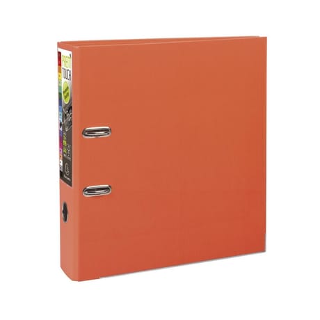 Exacompta classeur à levier xl dos de 80 orange prem'touch
