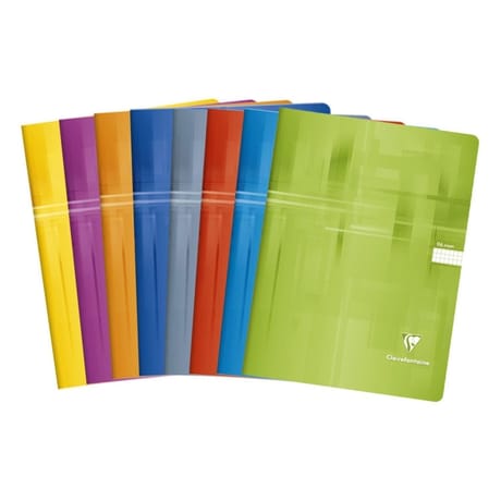 Clairefontaine cahier piqûre 24x32 cm 96 pages 5x5