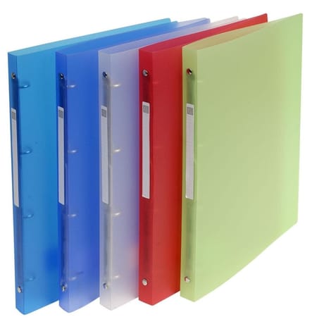 Exacompta cahier classeur dos 20 mm 210x297 4 anneaux pp chromaline exacompta