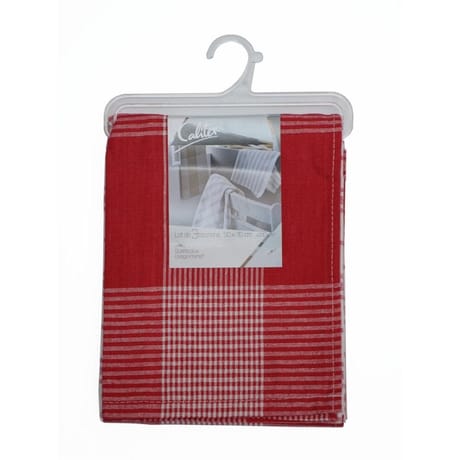 Lot de 3 torchons dilo rouge 55x75cm