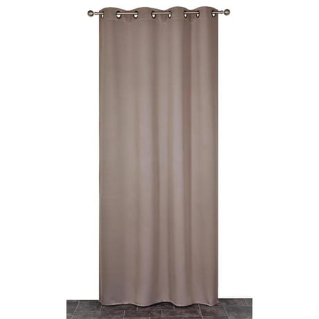 Panneau uni occultant 140x240cm taupe