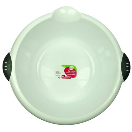 Cuvette ronde 10 litres blanc