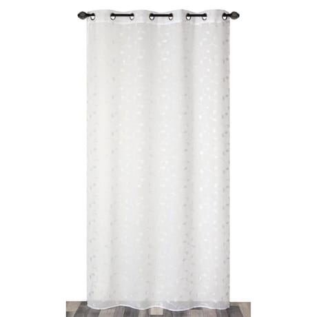 Panneau étamine brodé prêt à poser 140x240cm