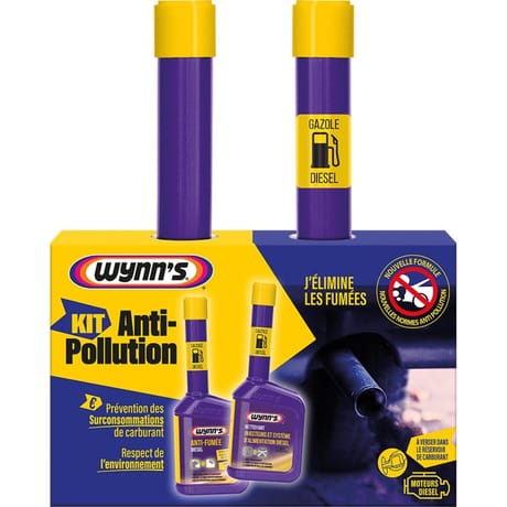 Wynn's kit spécial anti-pollution diesel 521g