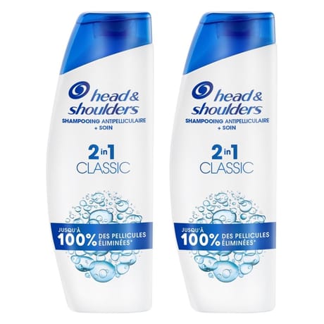 Head & shoulders base 2in1 classic 2x300ml
