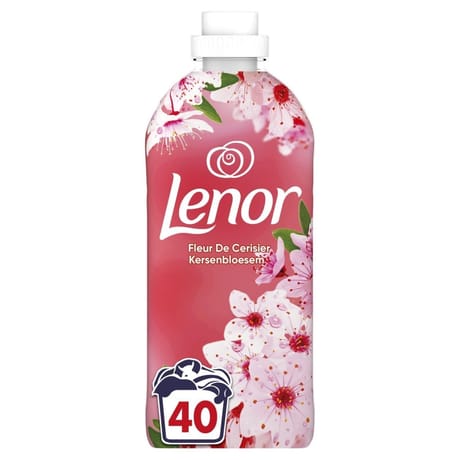 Lenor liquide adoucissant fleurs de cerisier 40 doses 0.84l