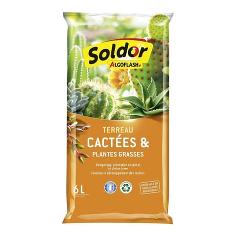 Terreau cactées 6 litres
