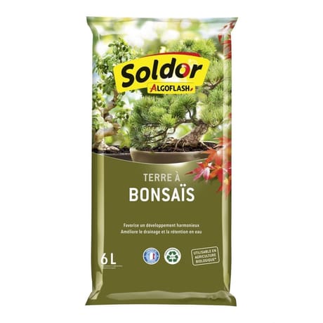 Terre à  bonsaïs 6 litres