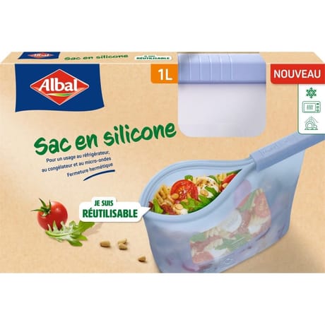 Albal sac en silicone 1l