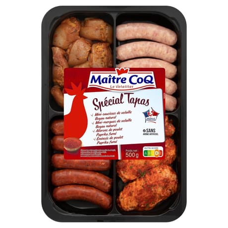 Maitre coq plateau tapas 500g