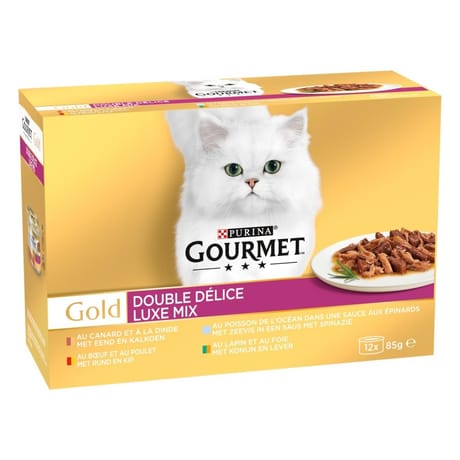 Gourmet gold double délice 12 x 85g