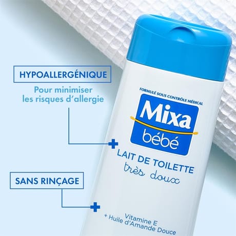 Mixa bébé lait de toilette très doux 300ml