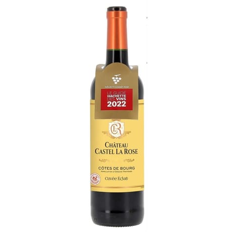 Côtes de Bourg Château Castel la Rose 14% Vol.75 cl