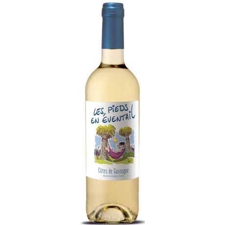 IGP Côtes de Gascogne les pieds en éventail blanc 12% Vol.75cl
