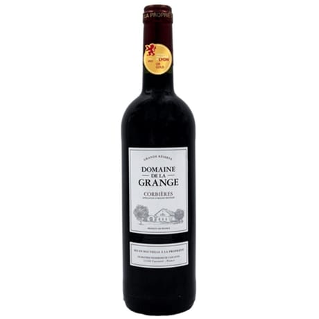 Corbières AOP Rouge Domaine de la Grange 14% Vol.75 cl