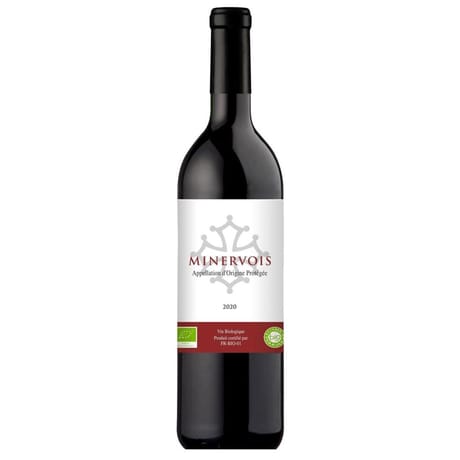 Ame du terroir bio minervois rouge 75cl