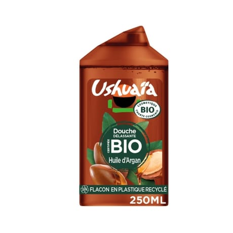 Ushuaia cosmosorg douche argan 250ml bio