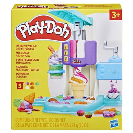 Play doh glaces arc en ciel