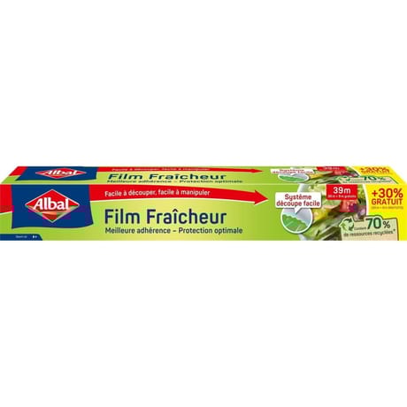 Albal film fraîcheur 30m + 30% gratuit
