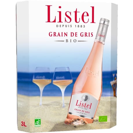 Listel gris bio bib 3l igp terres du midi