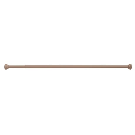 Barre de douche epoxy natural extensible 85 a 215 cm
