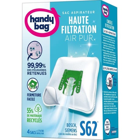 Handy bag sac aspirateur S62