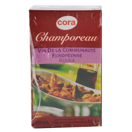 Cora Champoreau vce rouge briquette 25cl 12% Vol.