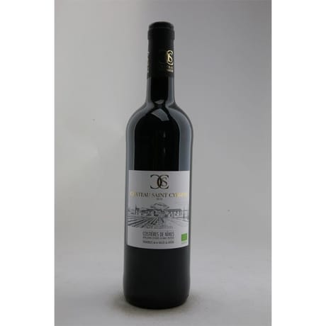Côstières de Nîmes vin rouge Château Saint Cyrgues 75cl bio