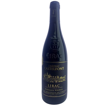 Lirac Vieilles Vignes Château Castelfont 14.5% Vol.75cl