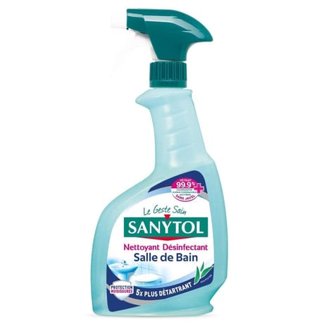 Sanytol désinfectant détartrant salle de bain protection 500ml