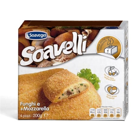 Soavegel Soavelli champignons et mozzarella 200g