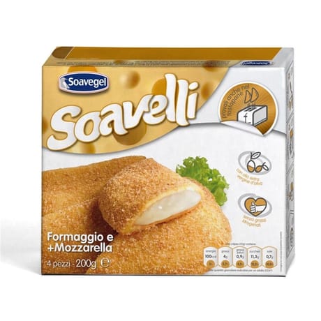 Soavegel Soavelli Fromage et mozzarella 200g