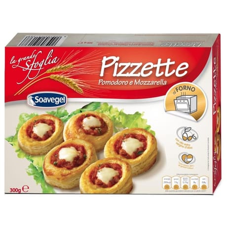 Soavegel Pizette tomates et mozzarella 300g