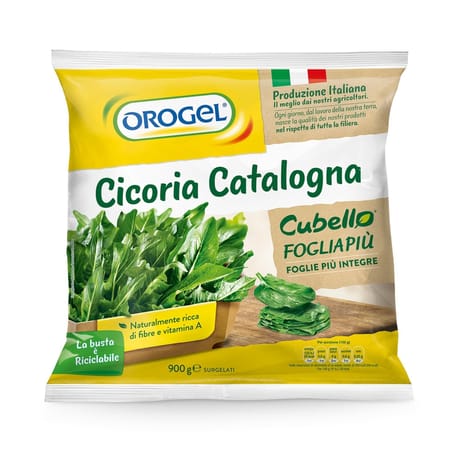Orogel Feuilles de chicorée -Cicoria floglia piu 900g