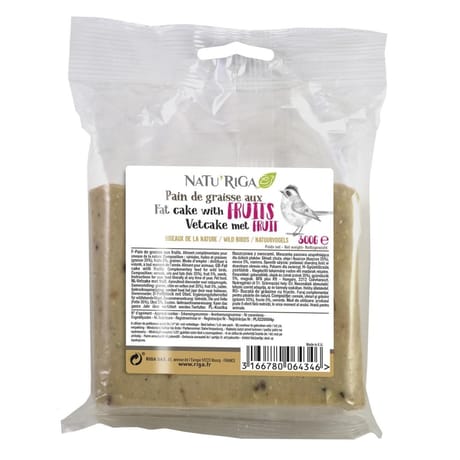 Natu'riga pain de graisse aux fruits 300g