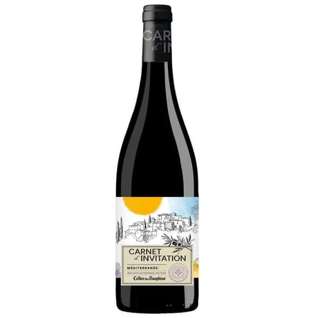 Igp med carnet d'invitation rouge 75cl