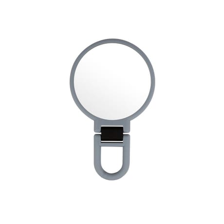 Miroir double face x1x2 avec poignée repliable col assortis