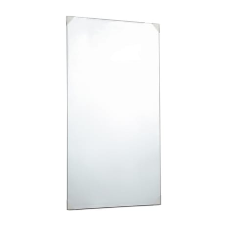 Miroir en aluminium rectangle 70x40x0.4
