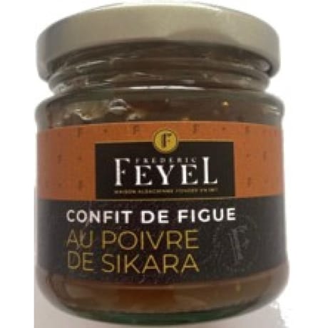 Feyel confit de figue au poivre de sikara 110g