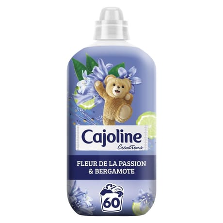 Cajoline assouplissant fleur de passion & bergamote 60 lavages 1.38l