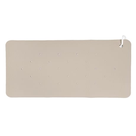 Tapis fond de baignoire uni caoutchou 40x70cm coloris uni