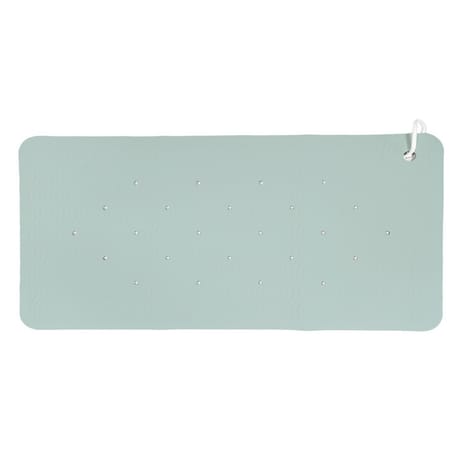 Tapis fond de baignoire uni caoutchouc 40x7cm coloris uni