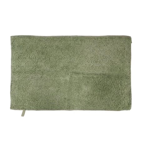 Tapis coton uni roule 45x75 pesto