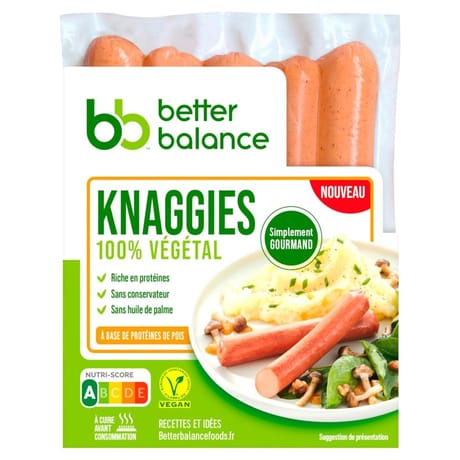 Better balance knaggies 100% végétal 200g