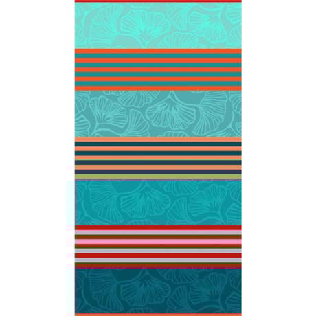 Drap de plage velours jacquard 90x170cm 340g/m fiorito