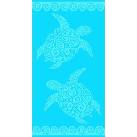 Drap de plage velours jacquard 90x170cm 340g/m cozumel