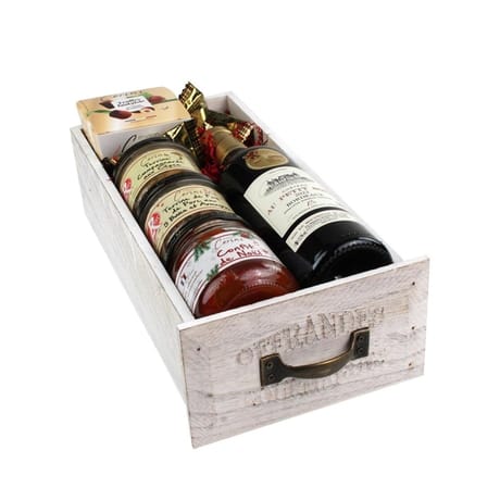 Offrande gourmande corbeille compte du tiroir 803g